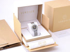 Versace Silver Black Watch