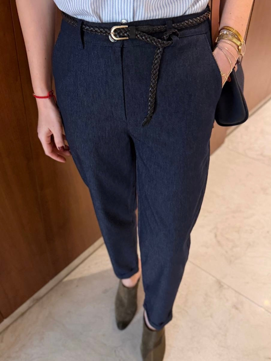 Classic Slim Straight Pants