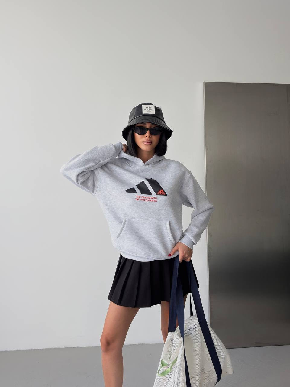 Adidas Gray Hoodie
