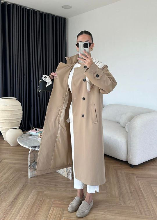 Beige Trench Coat