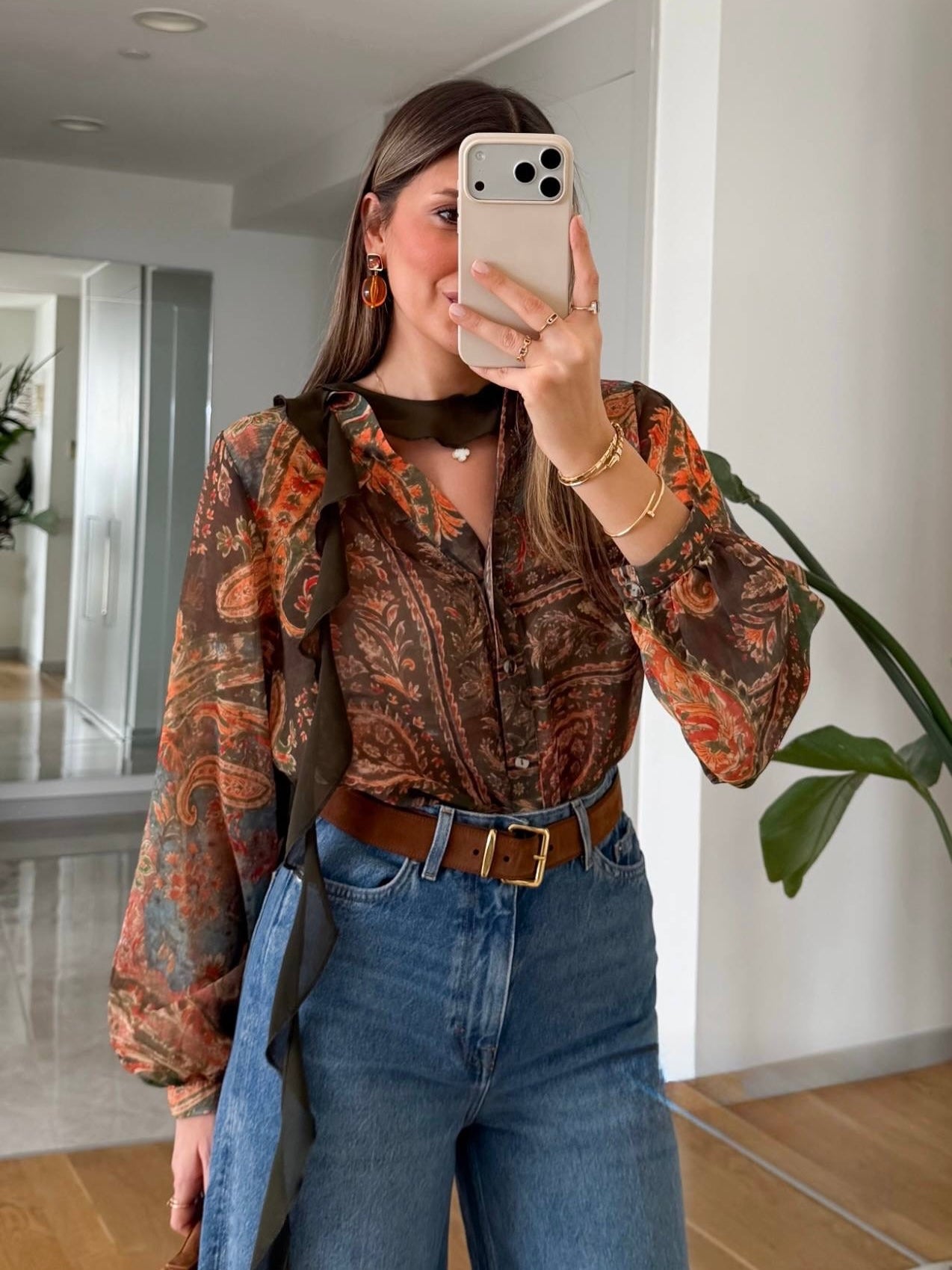 Vintage Paisley Shirt