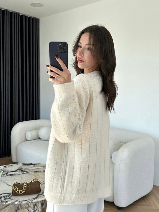 Soft Cream Cardigan