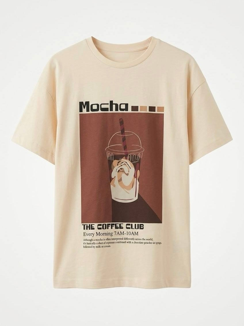 Coffee Club Oversized T-Shirt