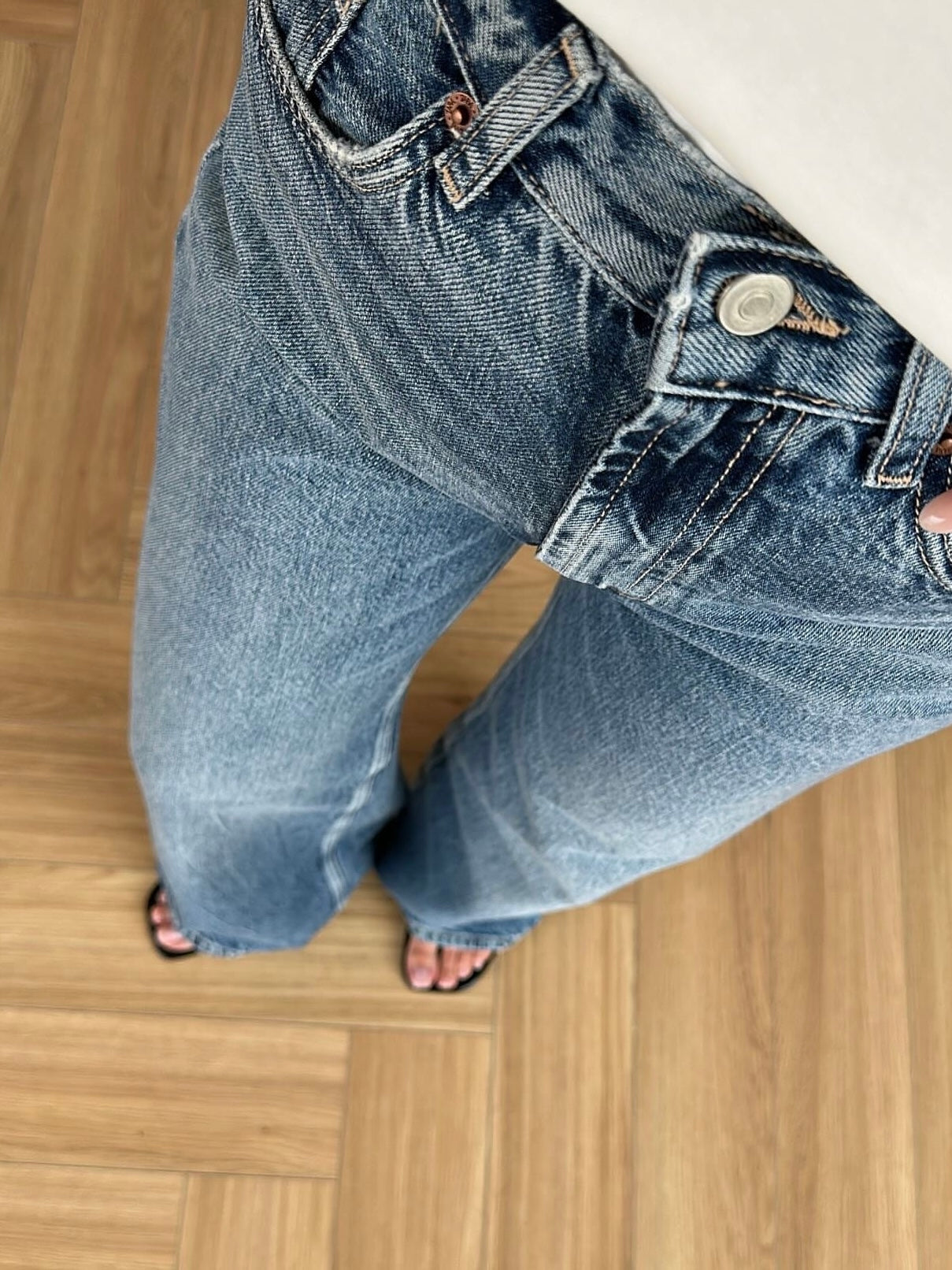 High Waist Zara Straight Jeans