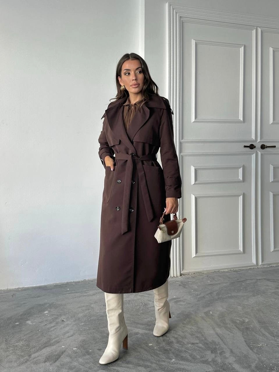 Brown Trench Coat