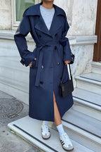Navy Trench Coat
