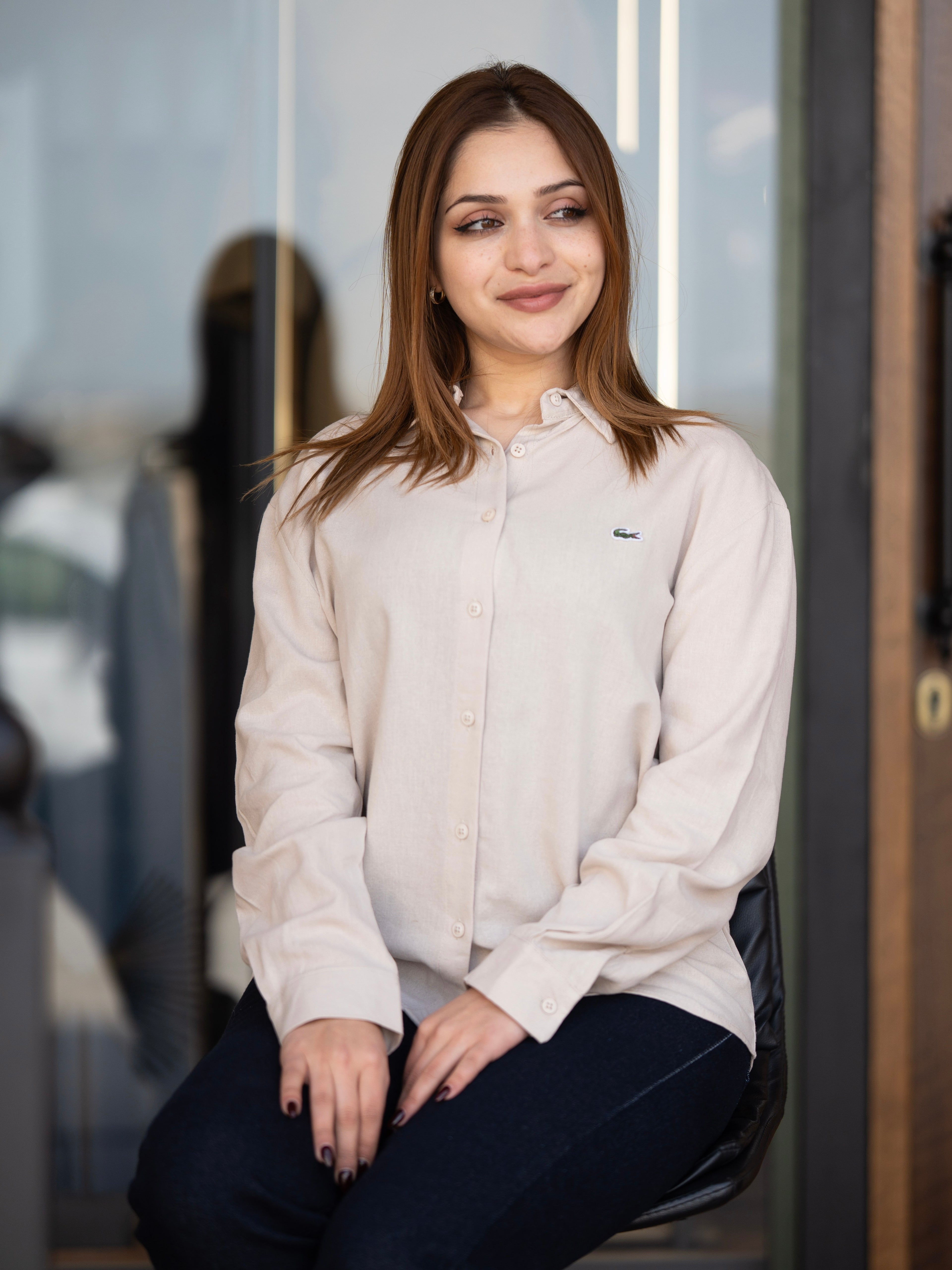 Lacoste Beige Color