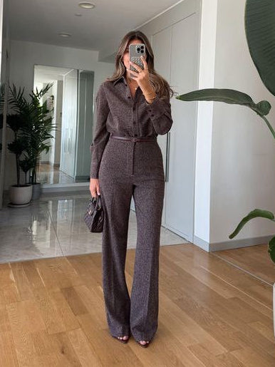 Brown Zara Set