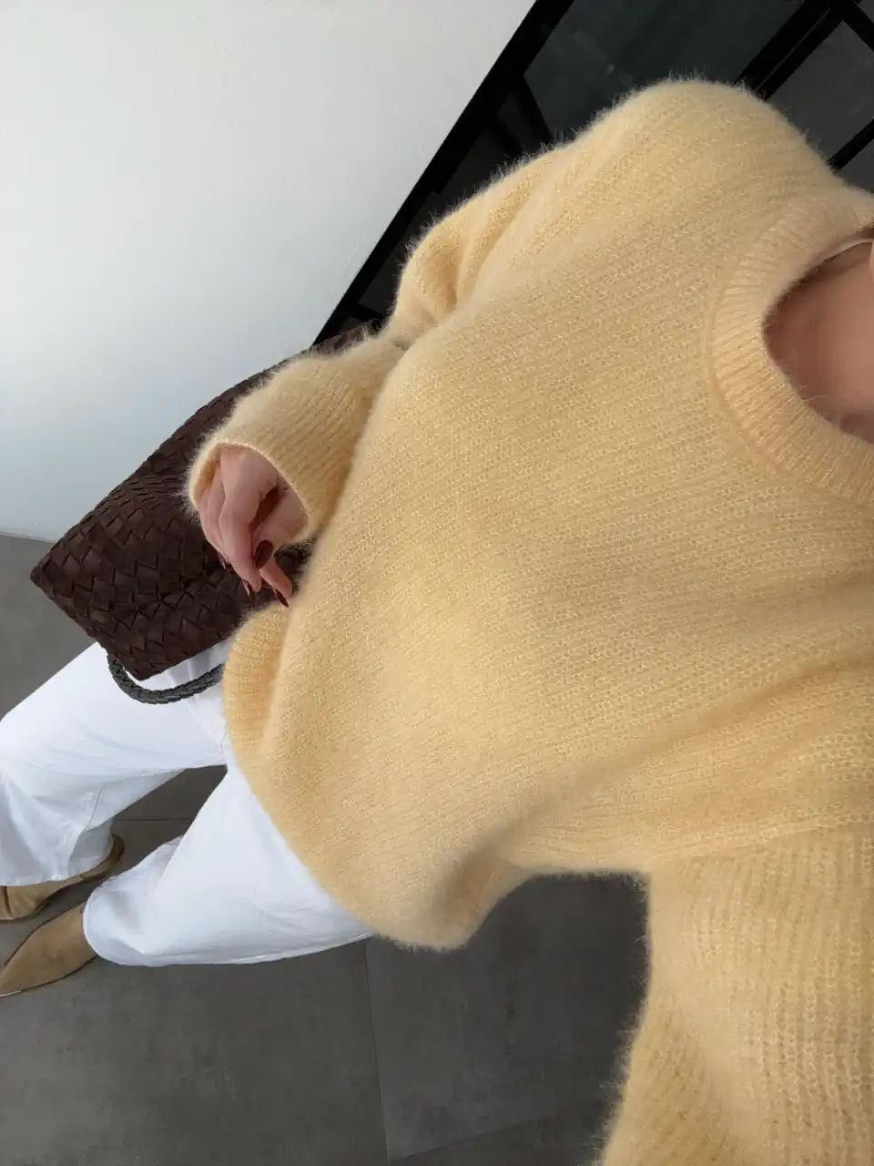 Yellow Winter Sweater