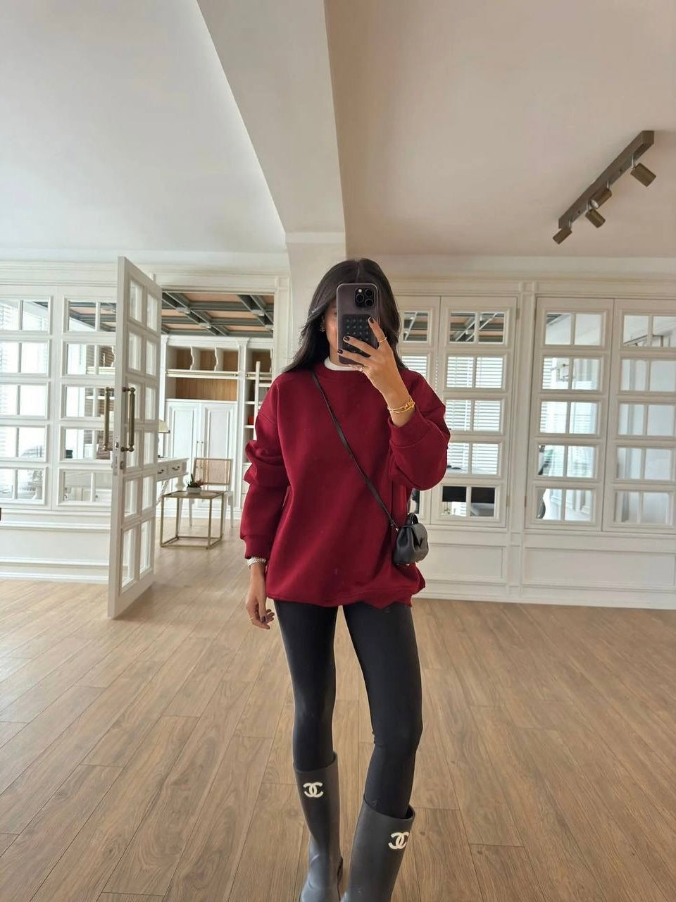 Dark Burgundy Hoodie