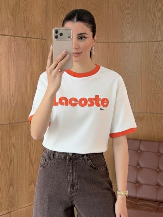 Lacoste Round Neck Top