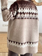 Cozy Nordic Knit Cardigan
