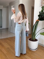 Sky Wide Leg Jeans