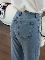 High Waist Zara Straight Jeans