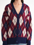 Navy cardigan