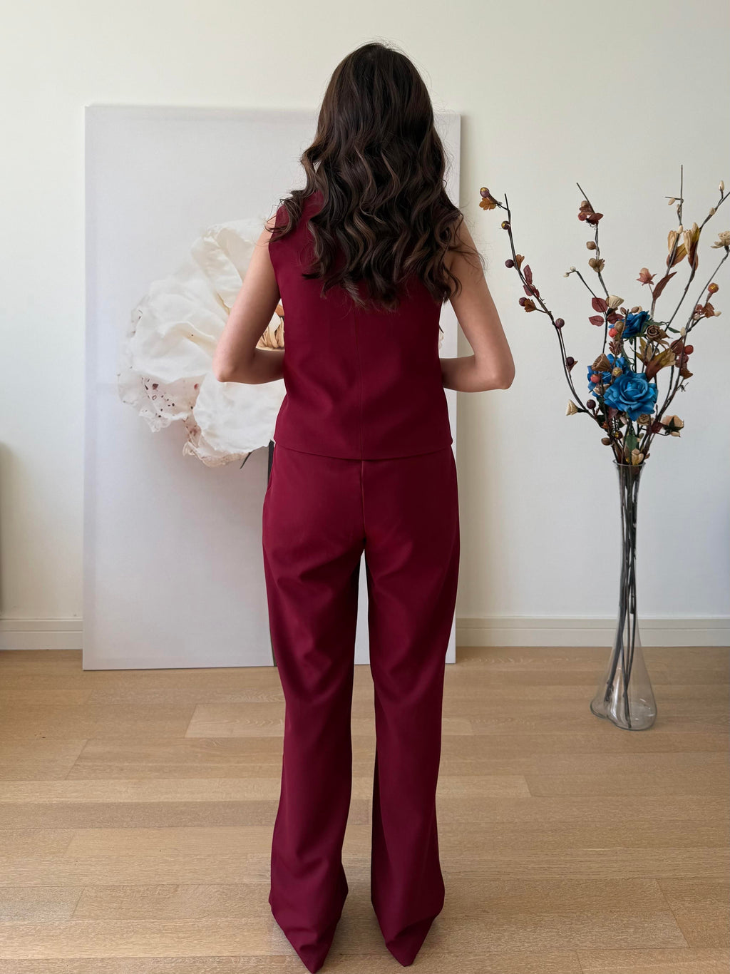Burgundy Elegance Set