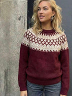 Burgundy Cozy Sweater