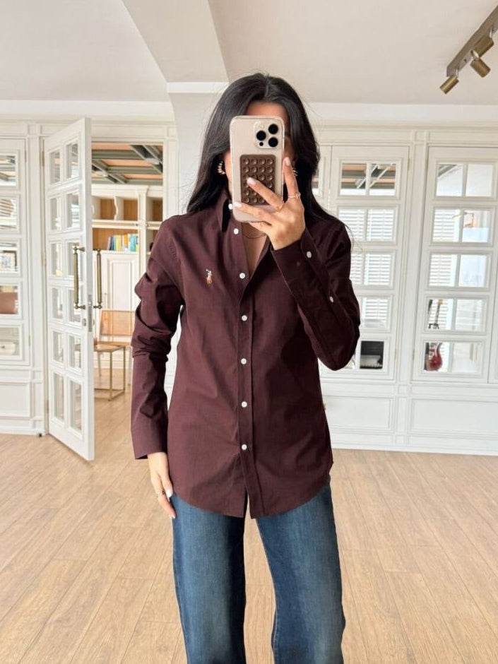 Brown  U.S. Polo Shirt