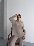 Brown Wool Set