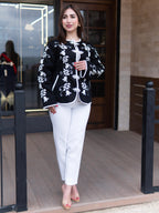 Black Embroidered Jacket