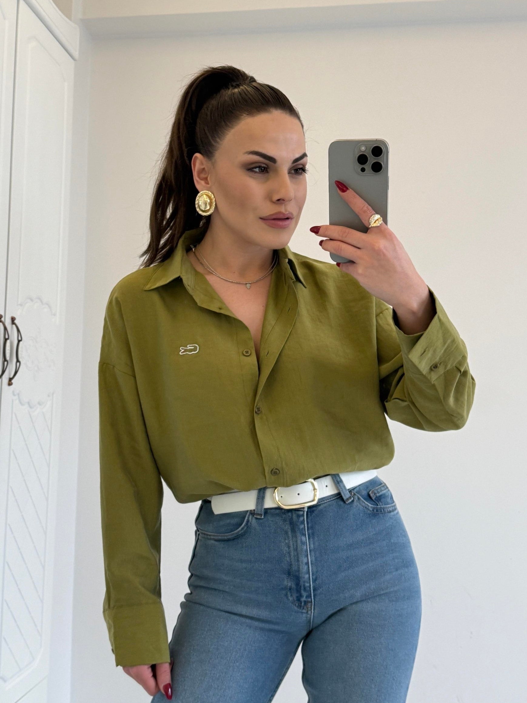 Lacoste Green Classic Shirt