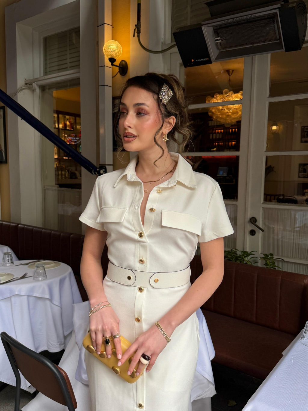 White Zara Dress