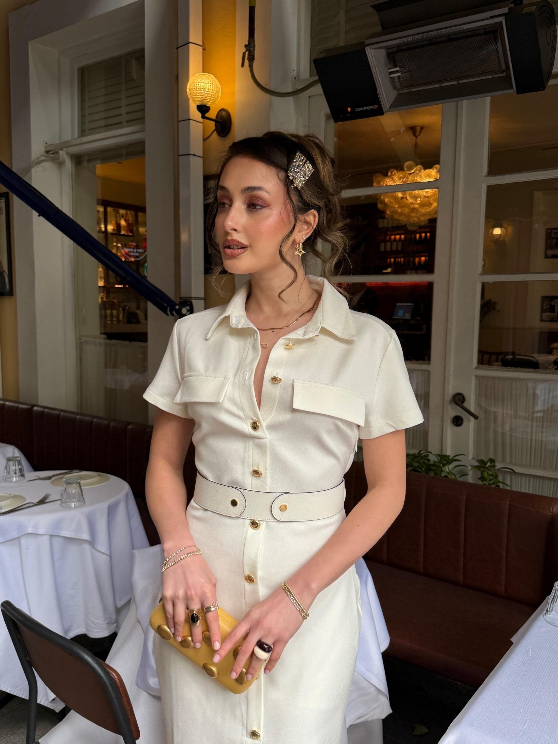 White Zara Dress