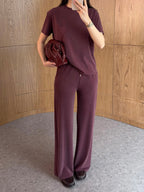 Lacoste Burgundy Set