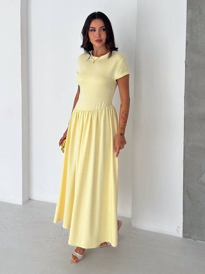 Butter Yellow Maxi Dress