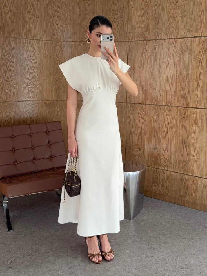 Elegant White  Dress