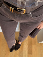 High Waist Straight Jeans