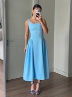 Sky Blue Elegance Dress