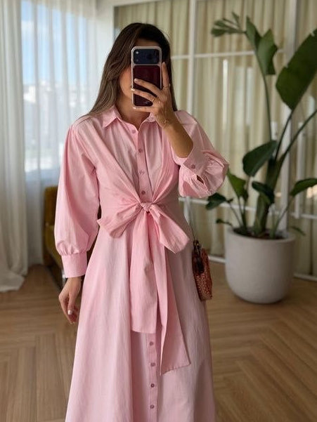 Pink dress