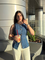 Denim Vest JEANS