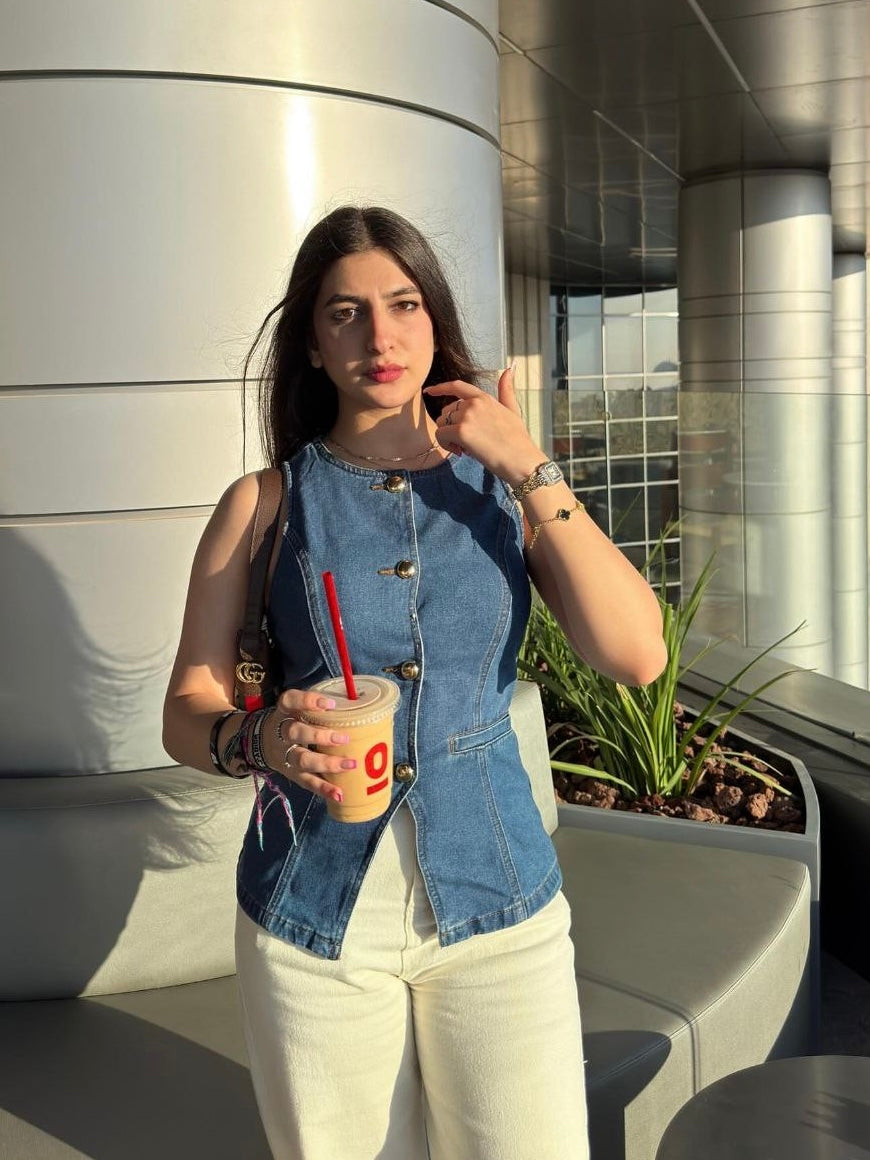 Denim Vest JEANS