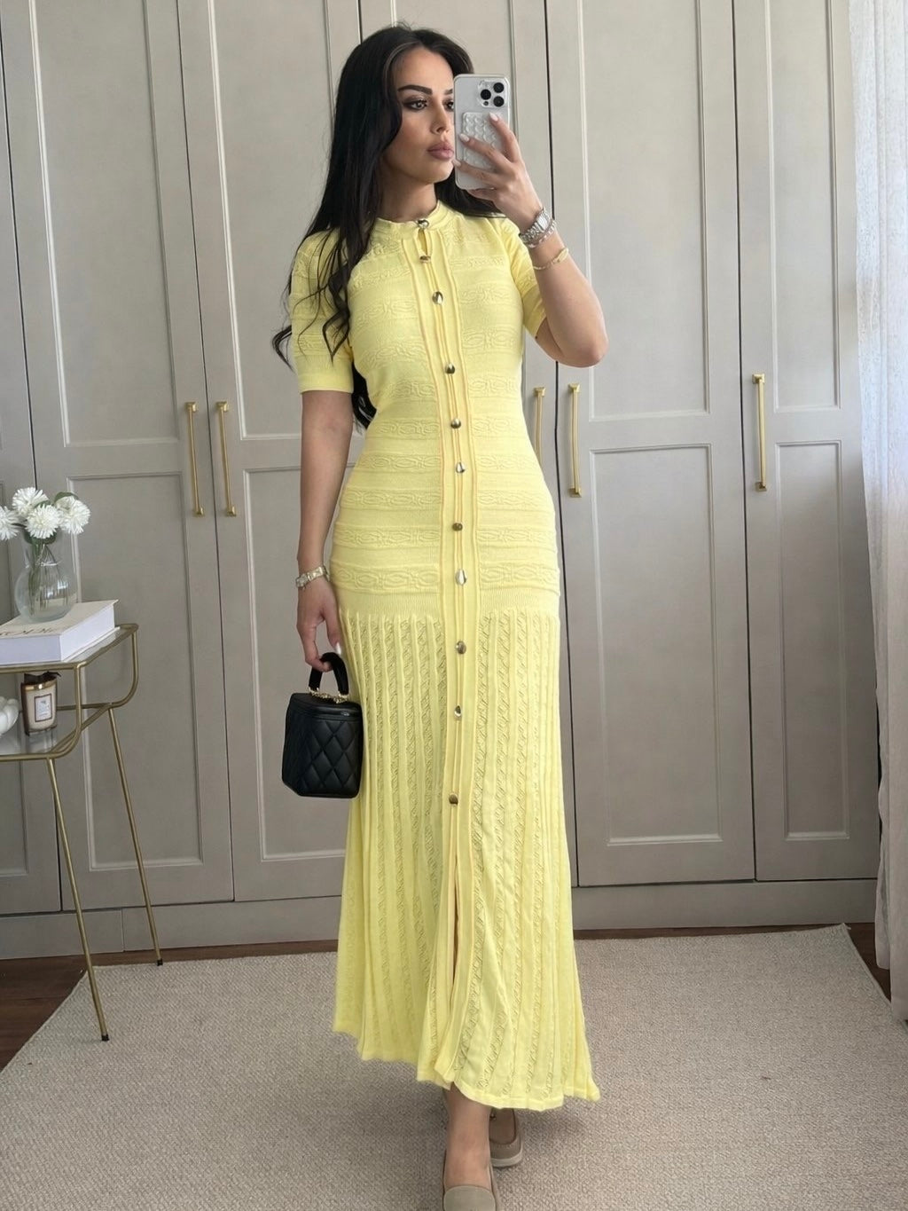 Sandro Yellow Dress
