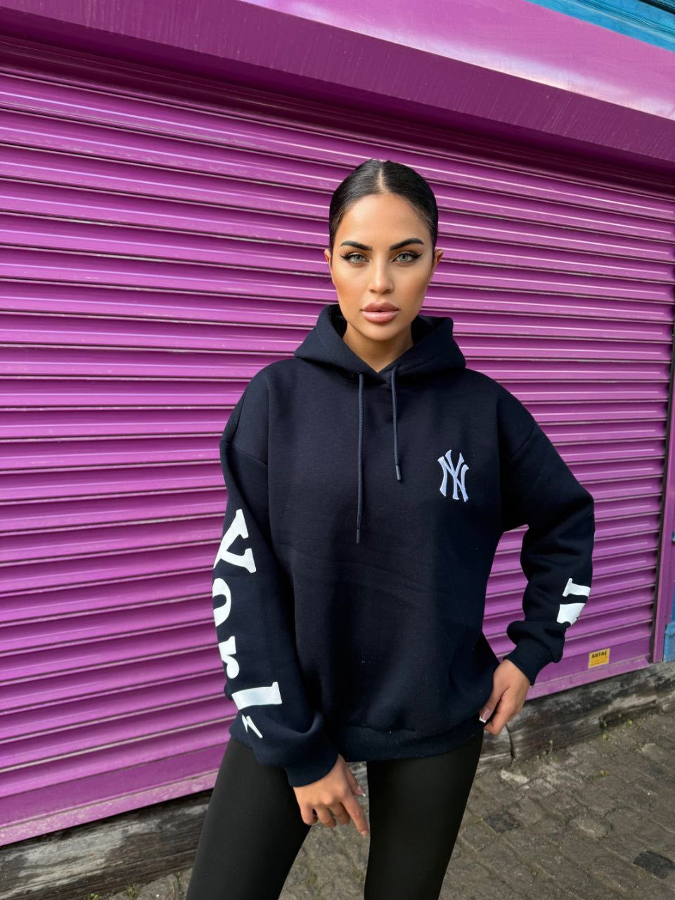 Navy NY Hoodie