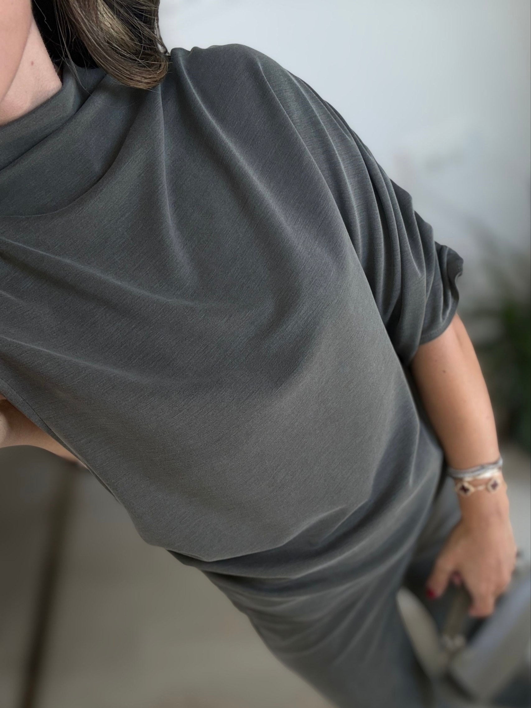 Draped Sleeveless Co-Ord Set