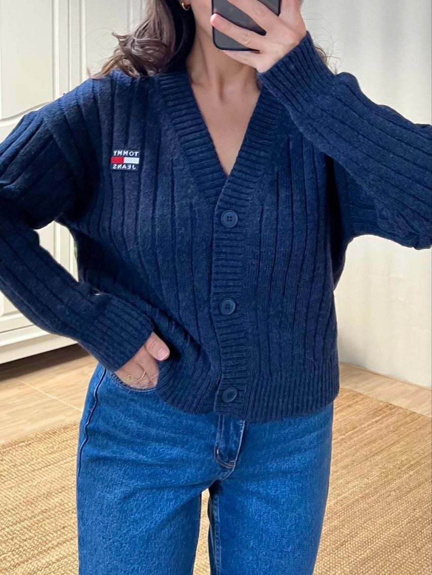 Tommy Jeans Cable Knit Cardigan