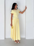 Butter Yellow Maxi Dress