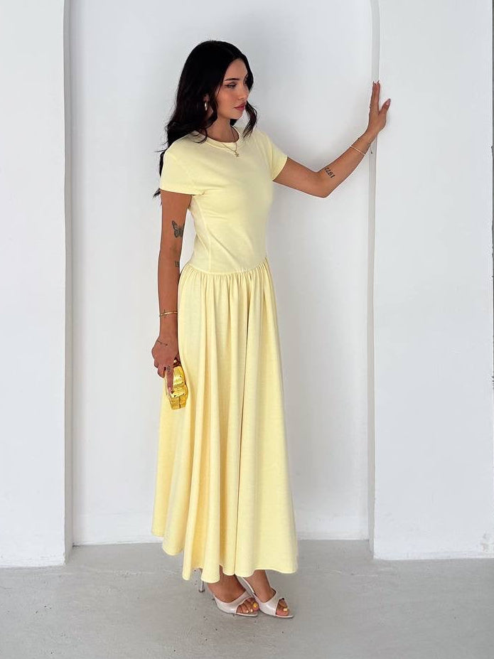 Butter Yellow Maxi Dress
