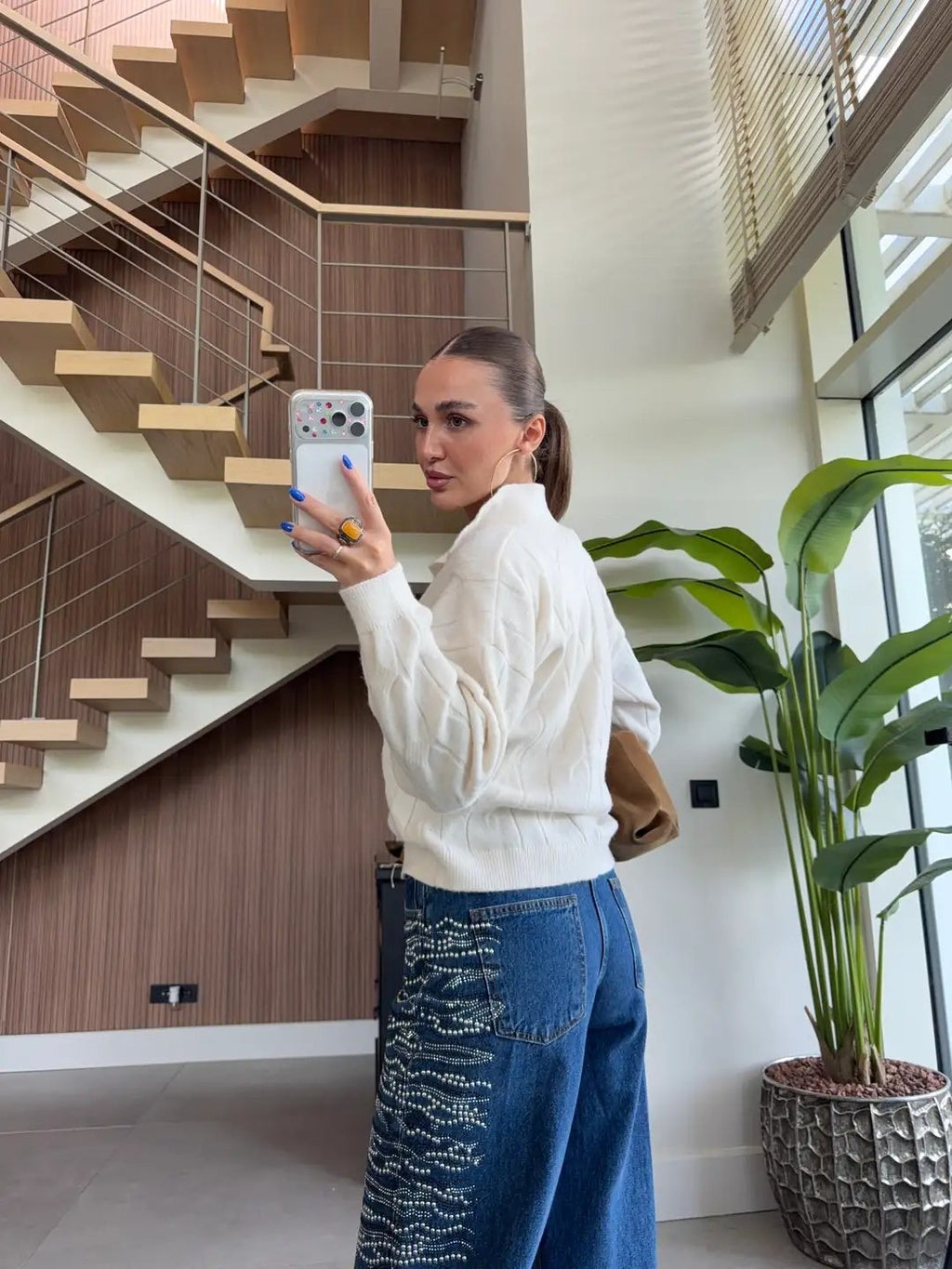 Off White Cardigan