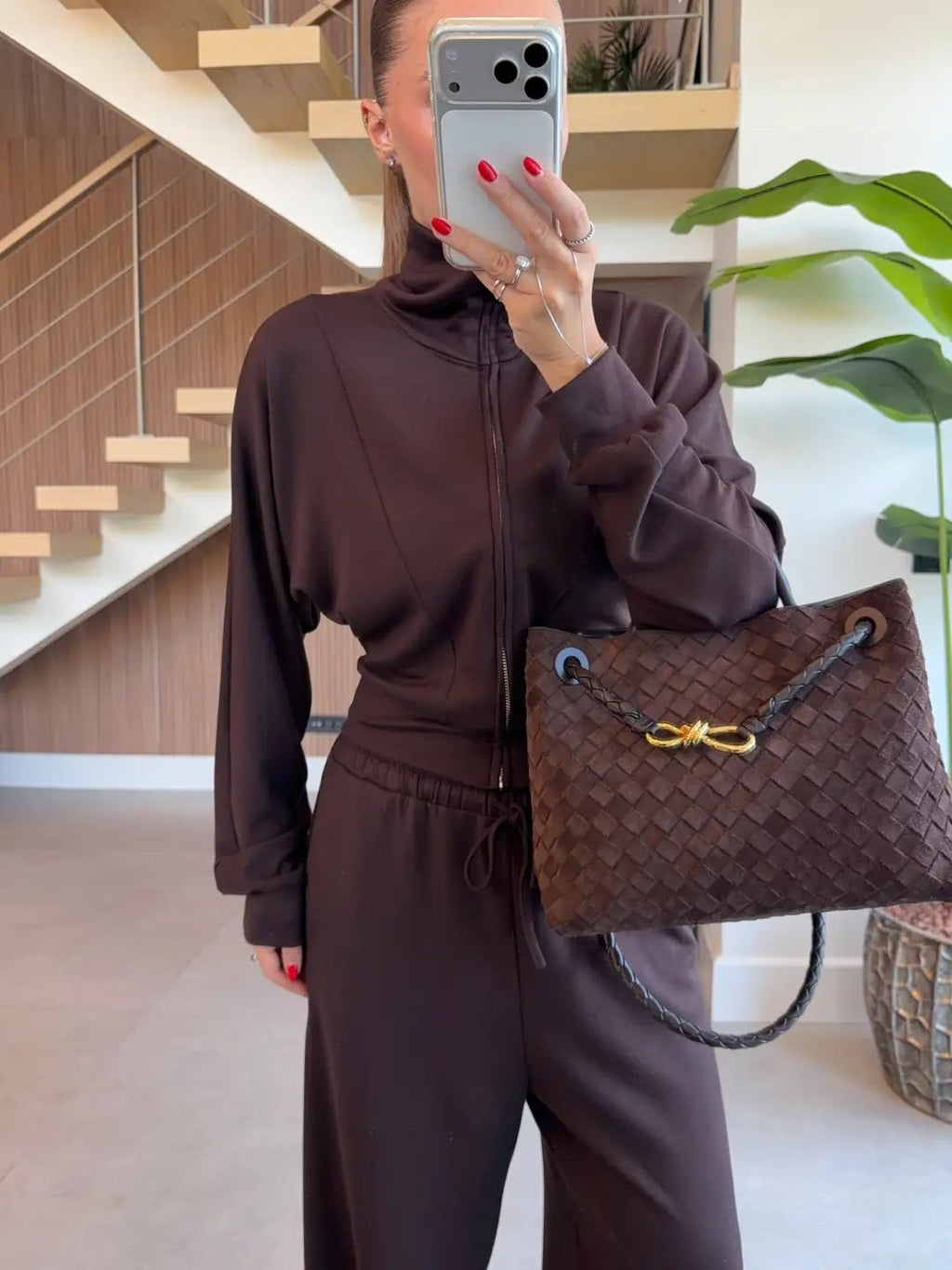Massimo Dutti – Soft Lounge Two-Piece Set