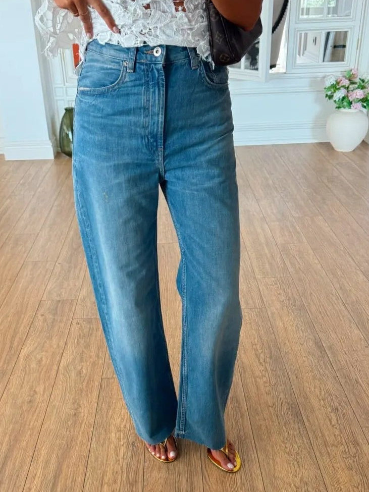 High Waist Zara Straight Jeans