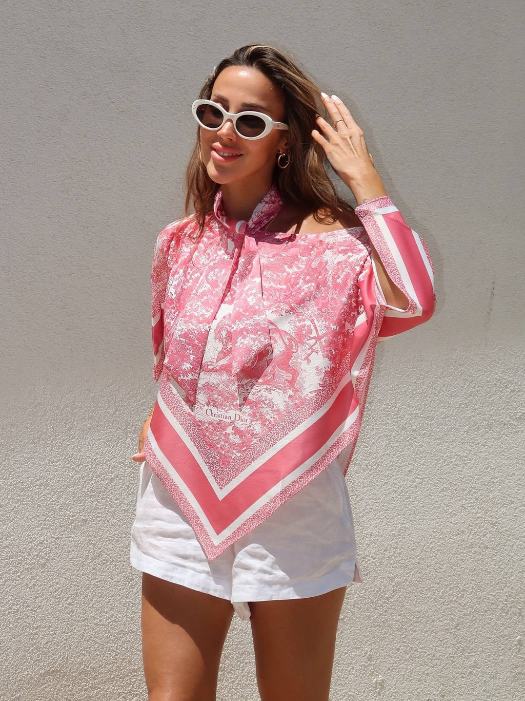 Dior Pink Blouse