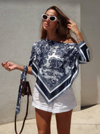 Dior Asymmetric Blouse