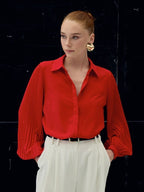 Red Formal Shirt