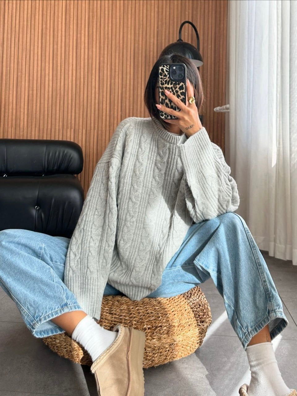 Gray Sweater