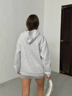 Gray New York Hoodie