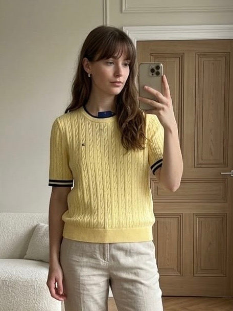 Yellow Tommy Hilfiger T-Shirt